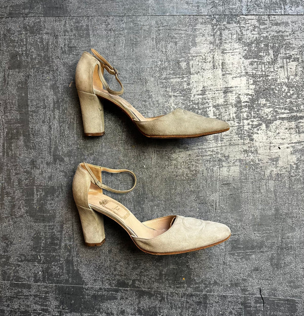Christian Dior Leather Pumps (37 1/2 WOMEN)