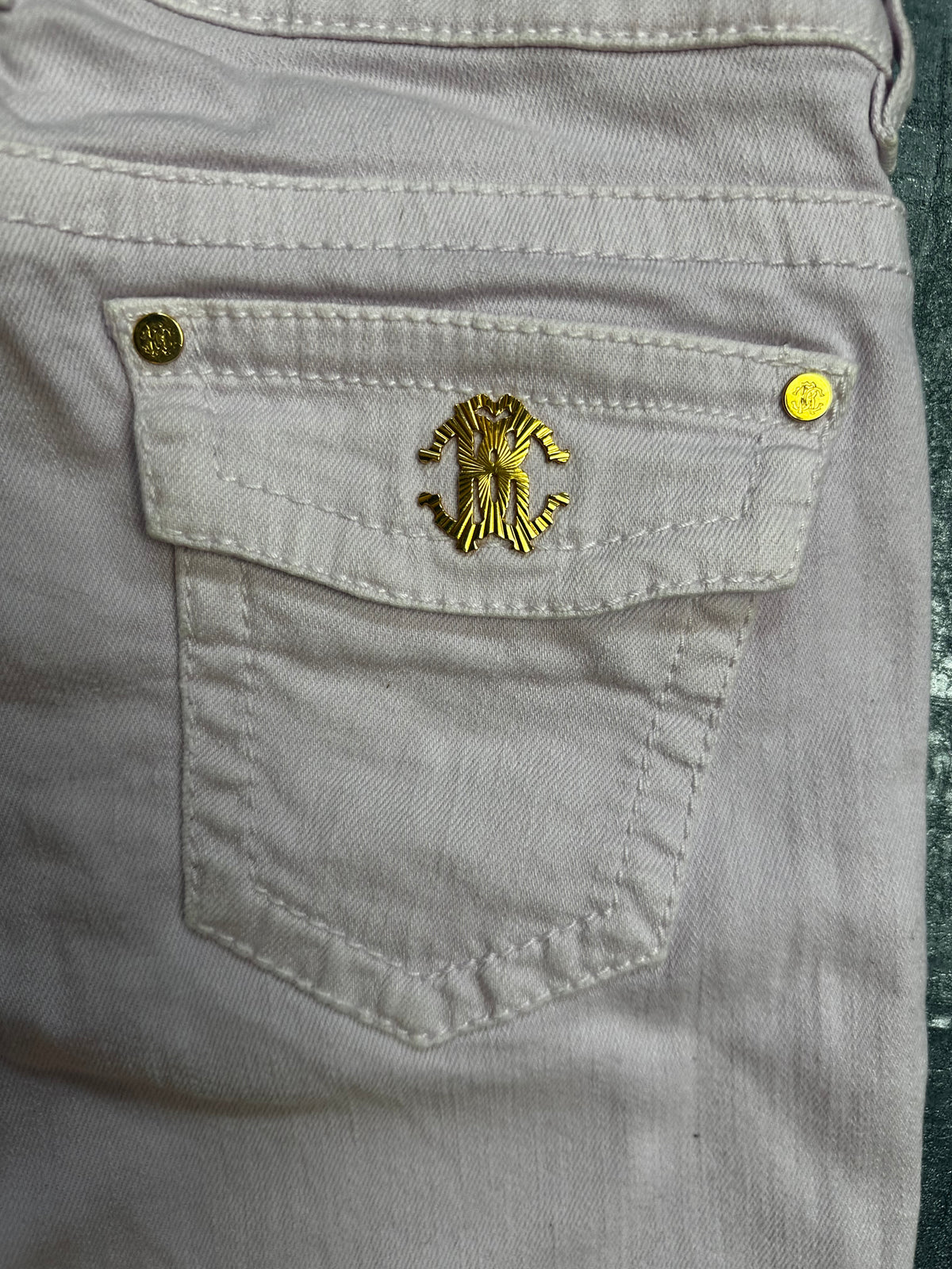 Roberto Cavalli Bootcut Jeans Pink (S WOMEN)