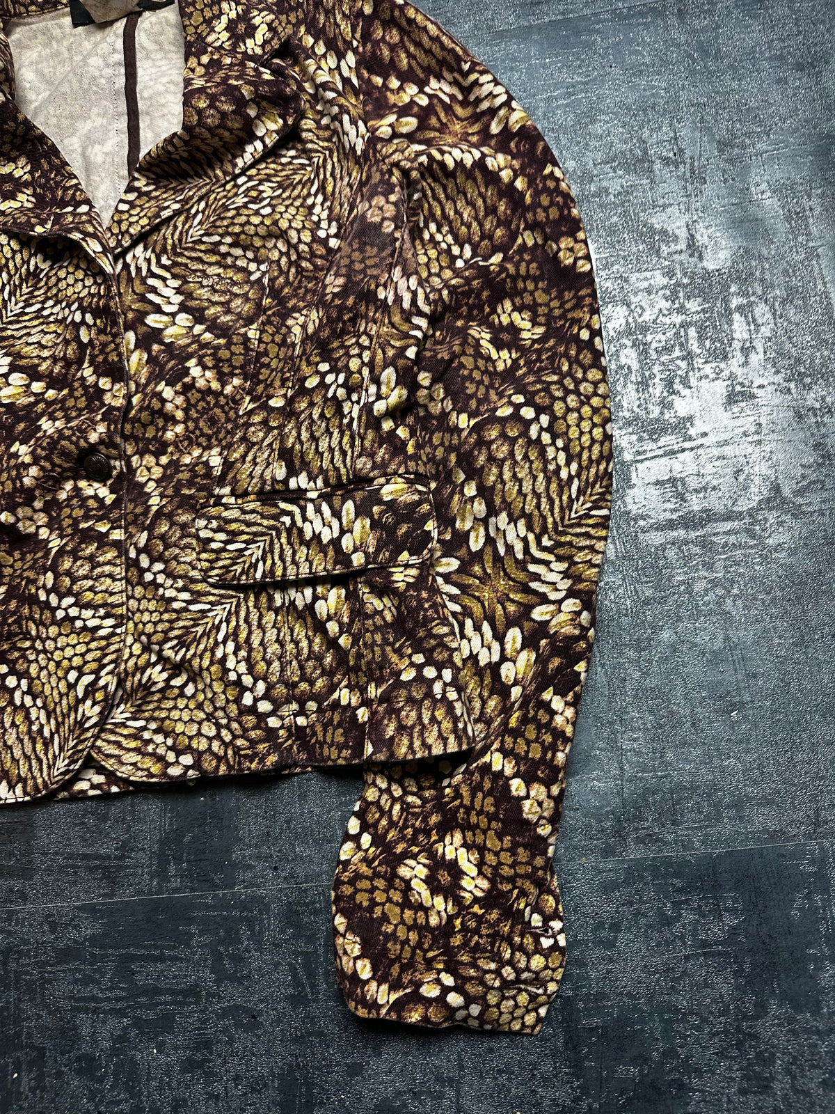 Just Cavalli Snake Print Jacket (S WOMEN)