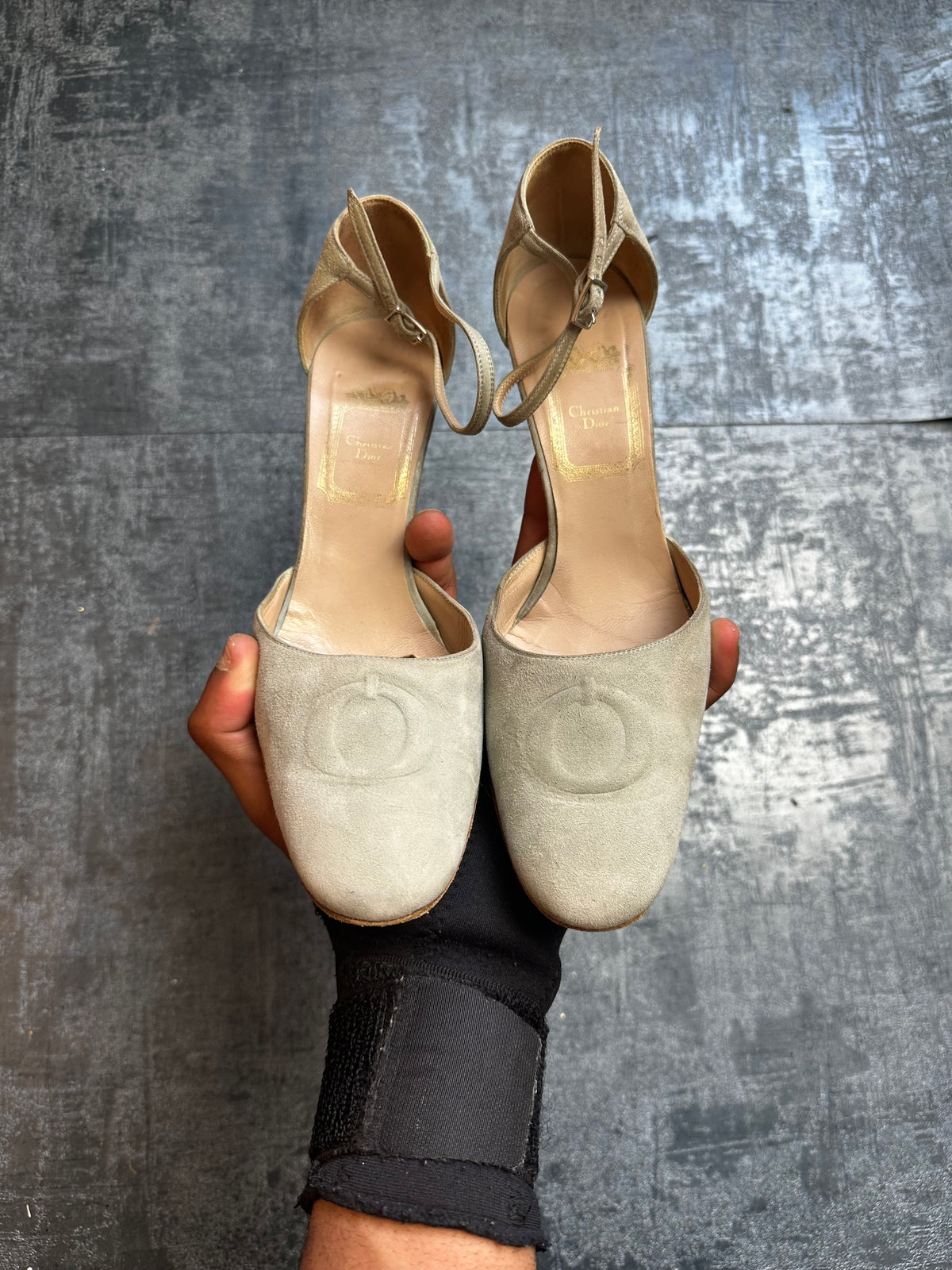Christian Dior Leather Pumps (37 1/2 WOMEN)