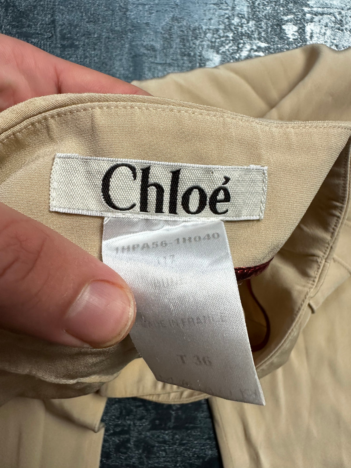 Chloé Schlaghose Beige (S WOMEN)