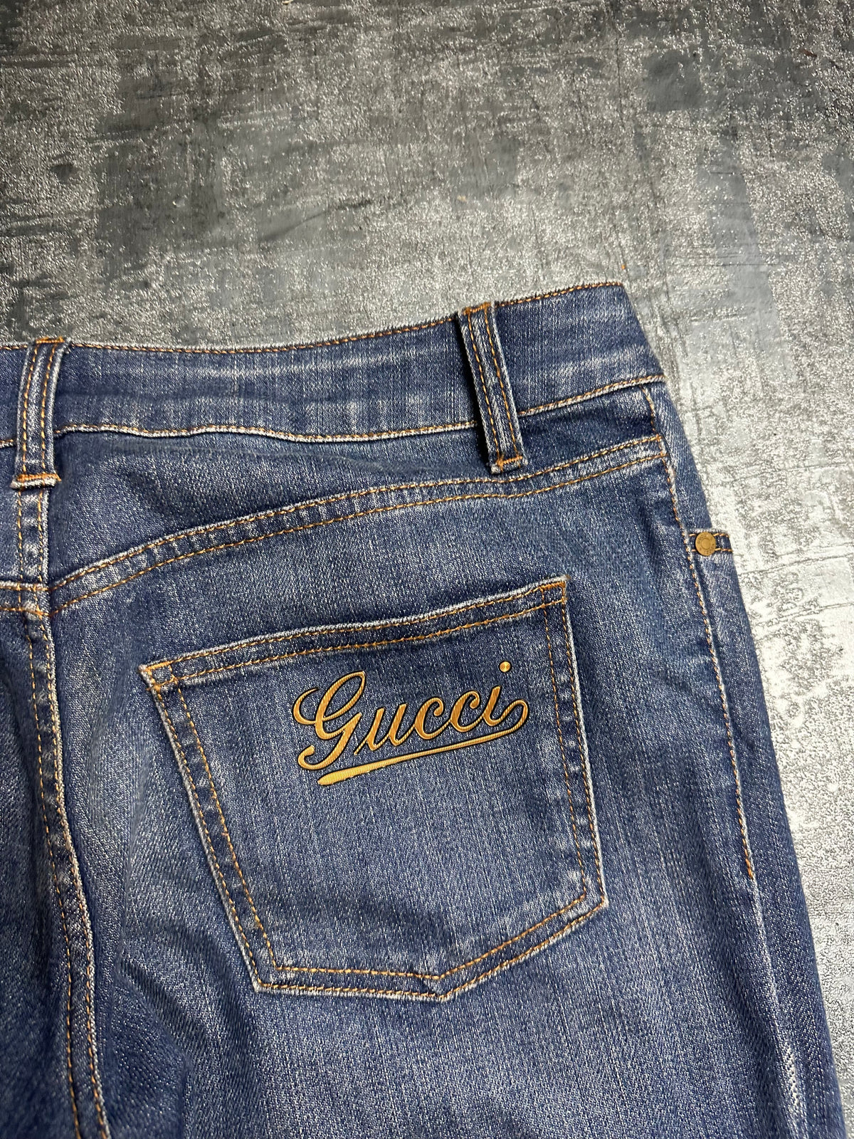 Gucci Baggy Bootcut Jeans (L WOMEN)