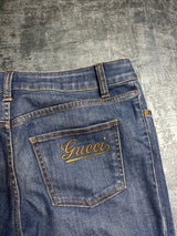 Gucci Baggy Bootcut Jeans (L WOMEN)
