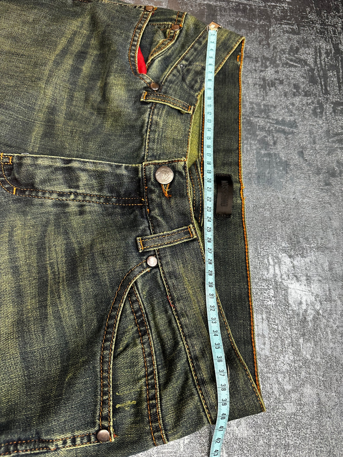 Moschino Mud Wash Jeans (L MEN)