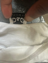 DOLCE&GABBANA TOP SCHWARZ (XXL WOMEN)