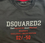 Dsqaured2 Pullover Schwarz Rot (S MEN)