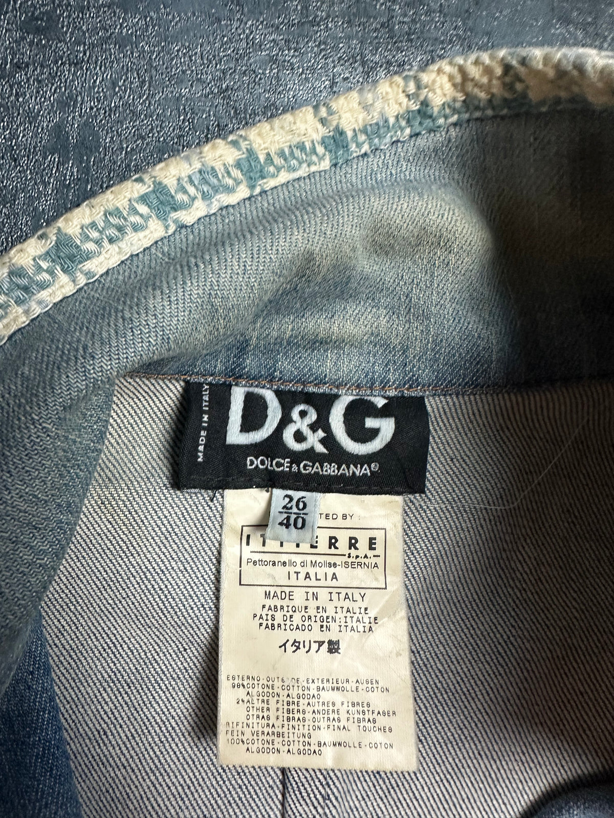 Dolce&Gabbana Jeans Jacke (S WOMEN)