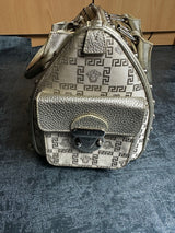 Versace Handtasche Silber Gold