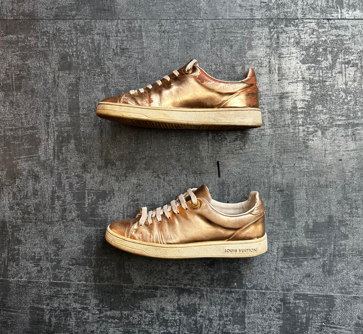 Louis Vuitton Shiny Sneaker (35 WOMEN)