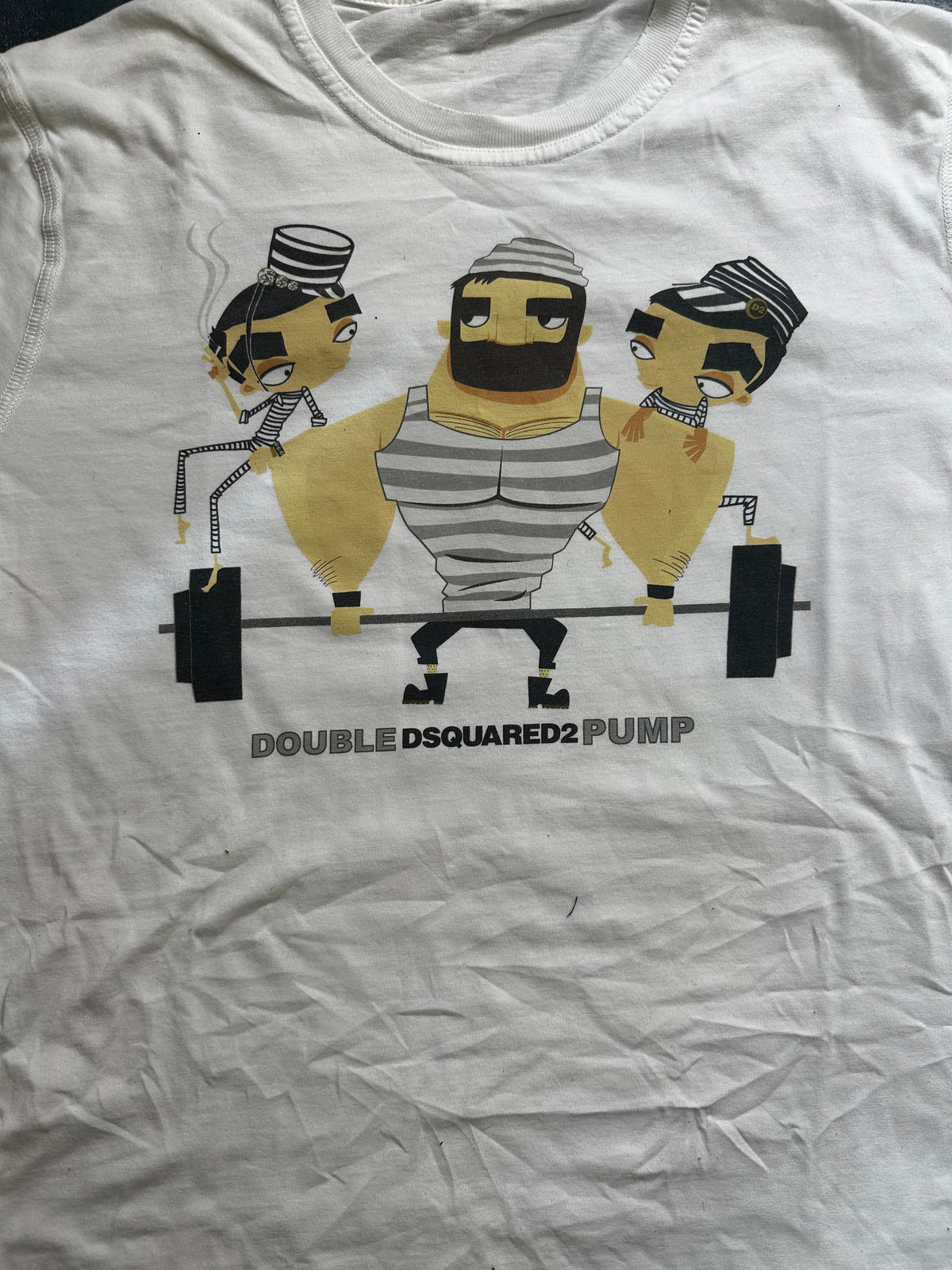 Dsqaured2 Printed T-Shirt (XL MEN)