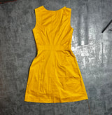 Gelbes Vintage Moschino Dress (S WOMEN)