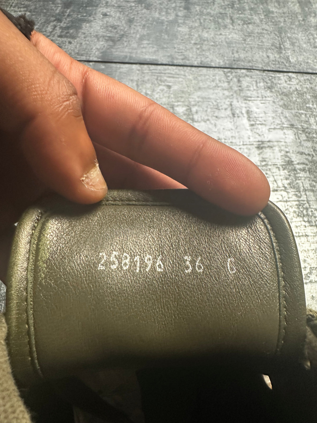 Gucci High Top Sneaker Khaki (36 WOMEN)