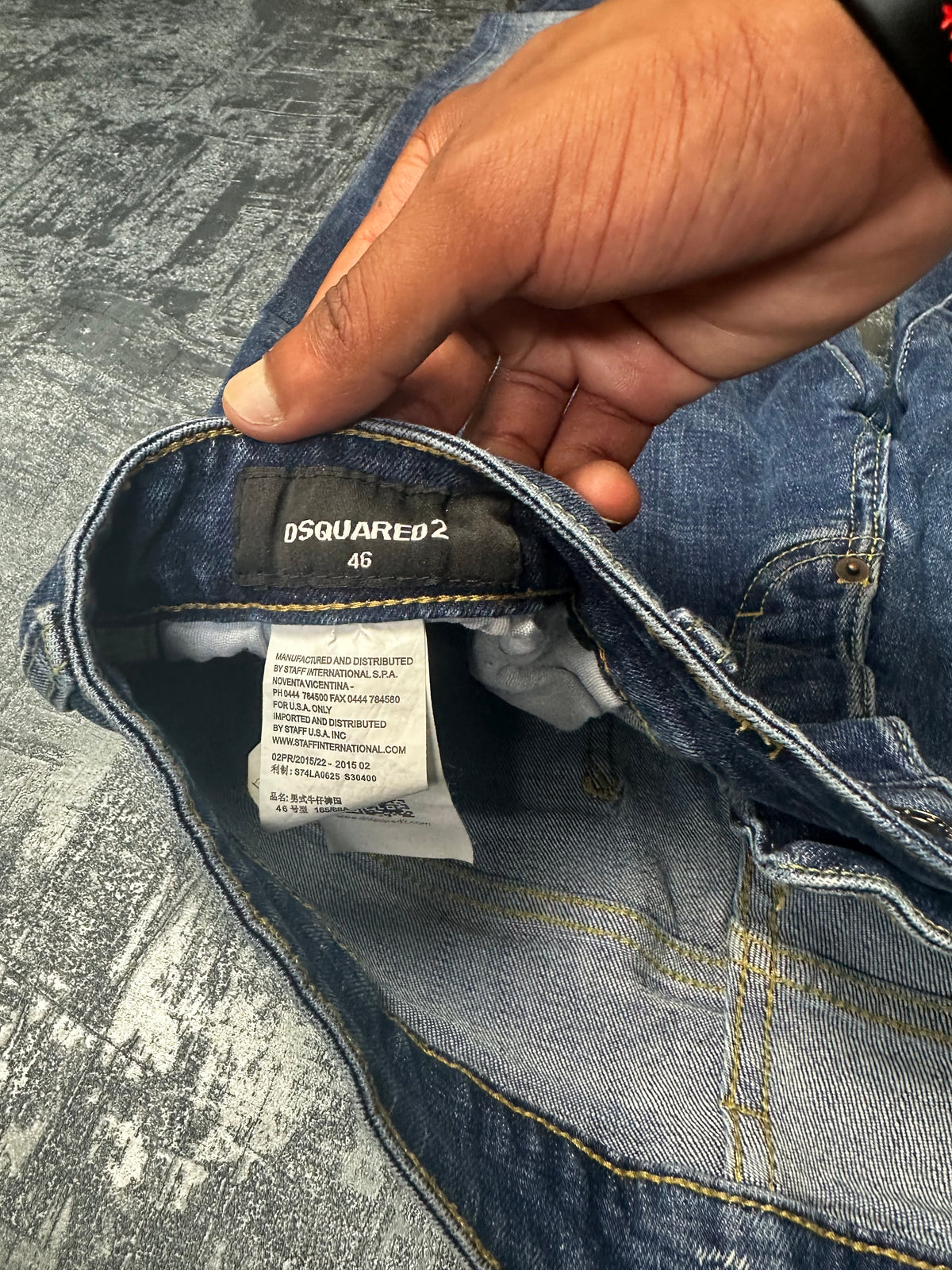 Dsqaured2 Ripped Slim Jeans (M MEN)