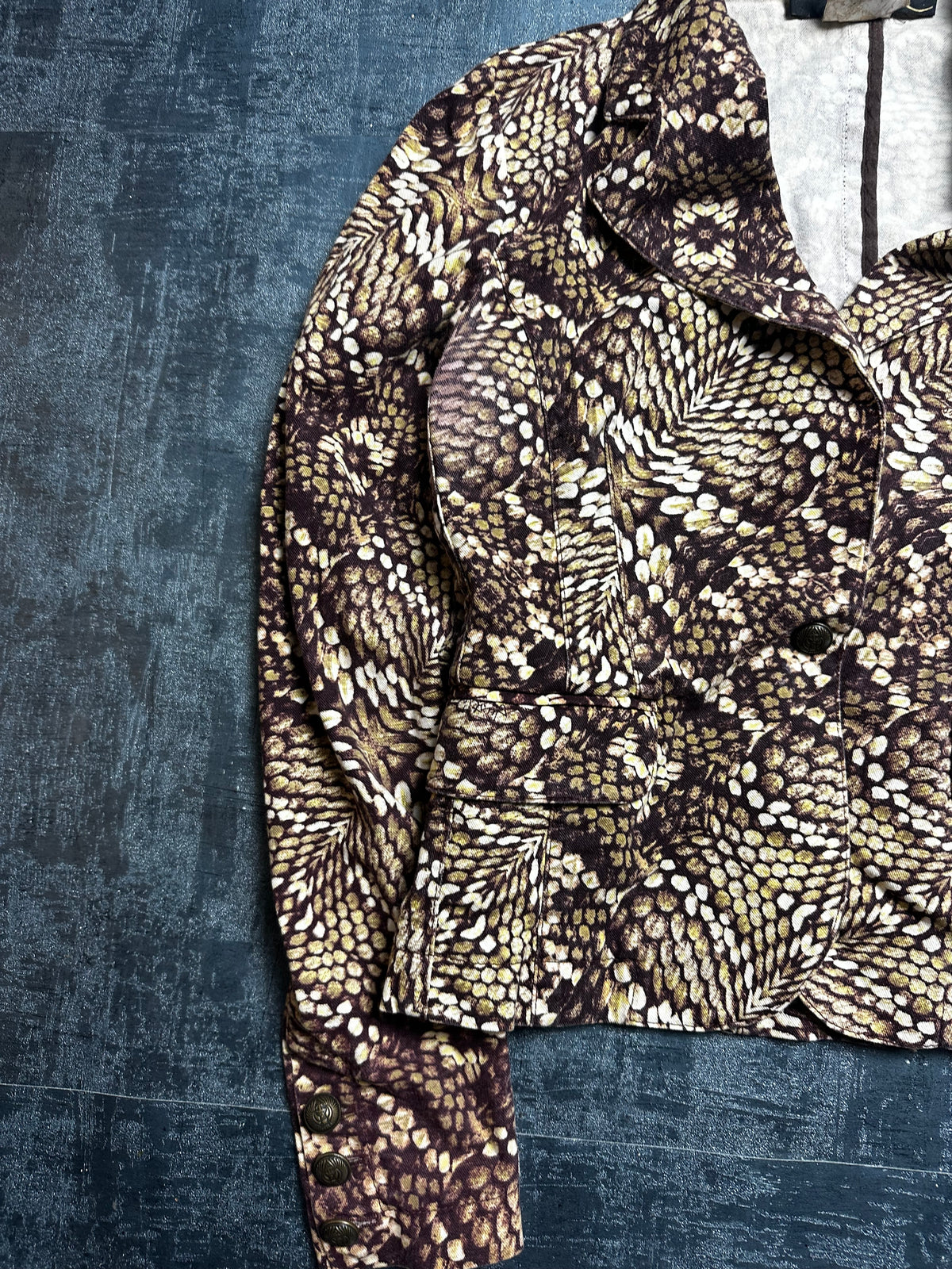 Just Cavalli Snake Print Jacket (S WOMEN)