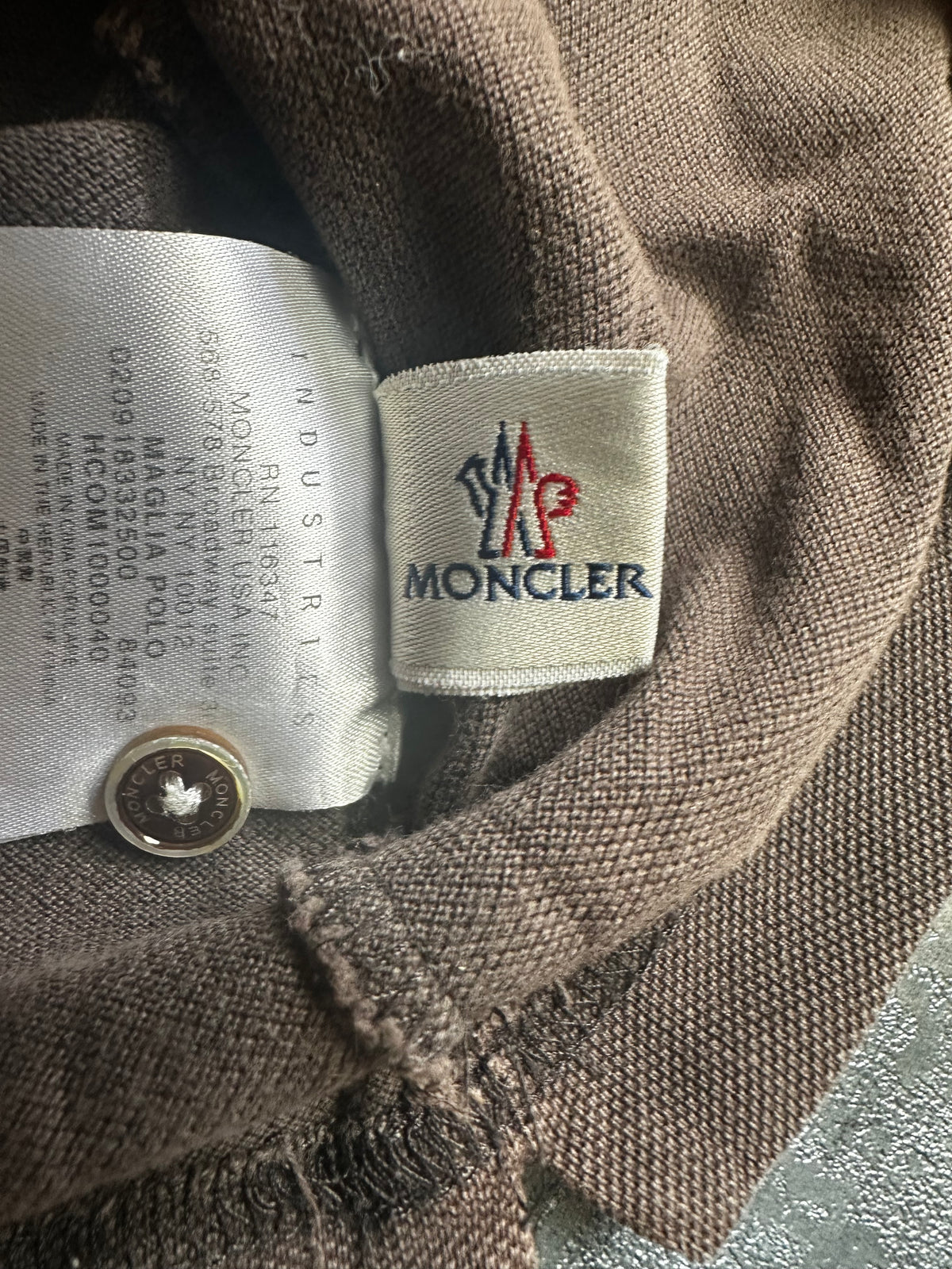 Moncler langarm Polo (XL MEN)