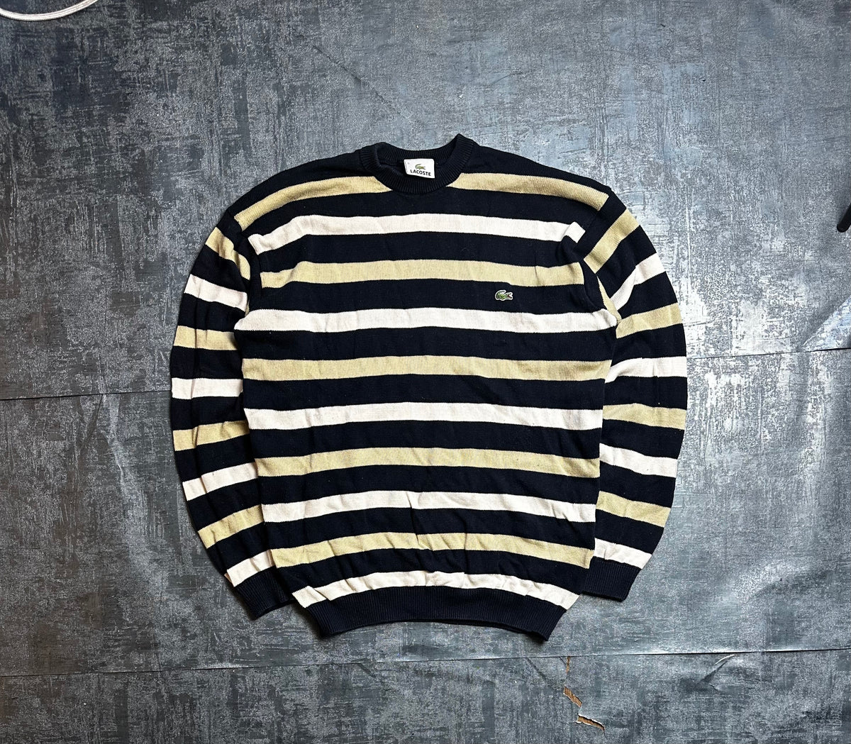 Lacoste Pullover gestreift (L MEN)
