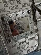 Versace Handtasche Silber Gold