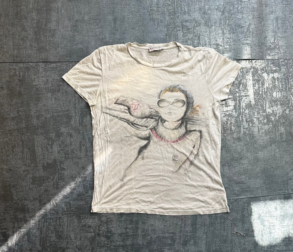 Moncler Printed T-Shirt (S WOMEN)
