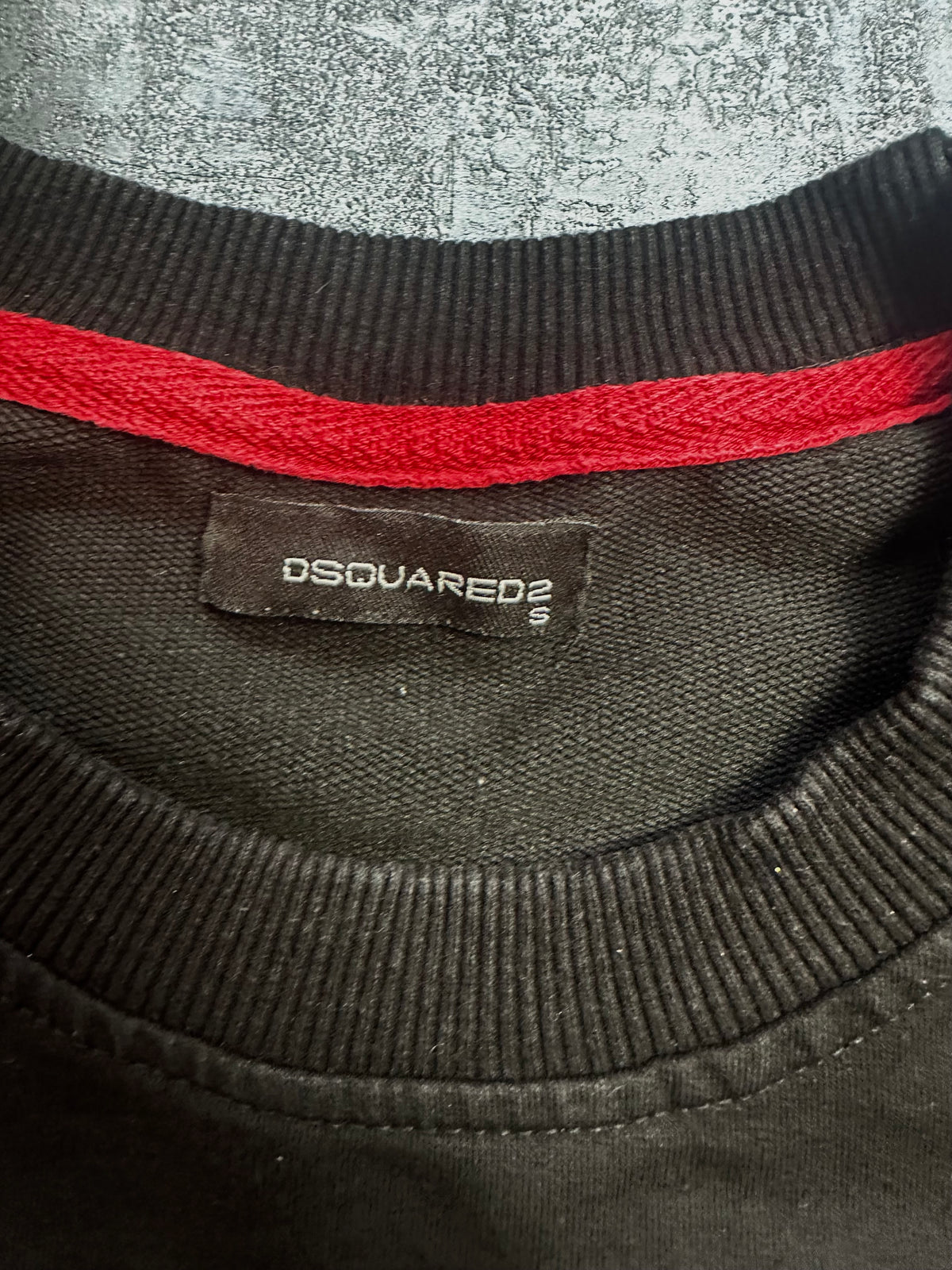 Dsqaured2 Pullover Schwarz Rot (S MEN)