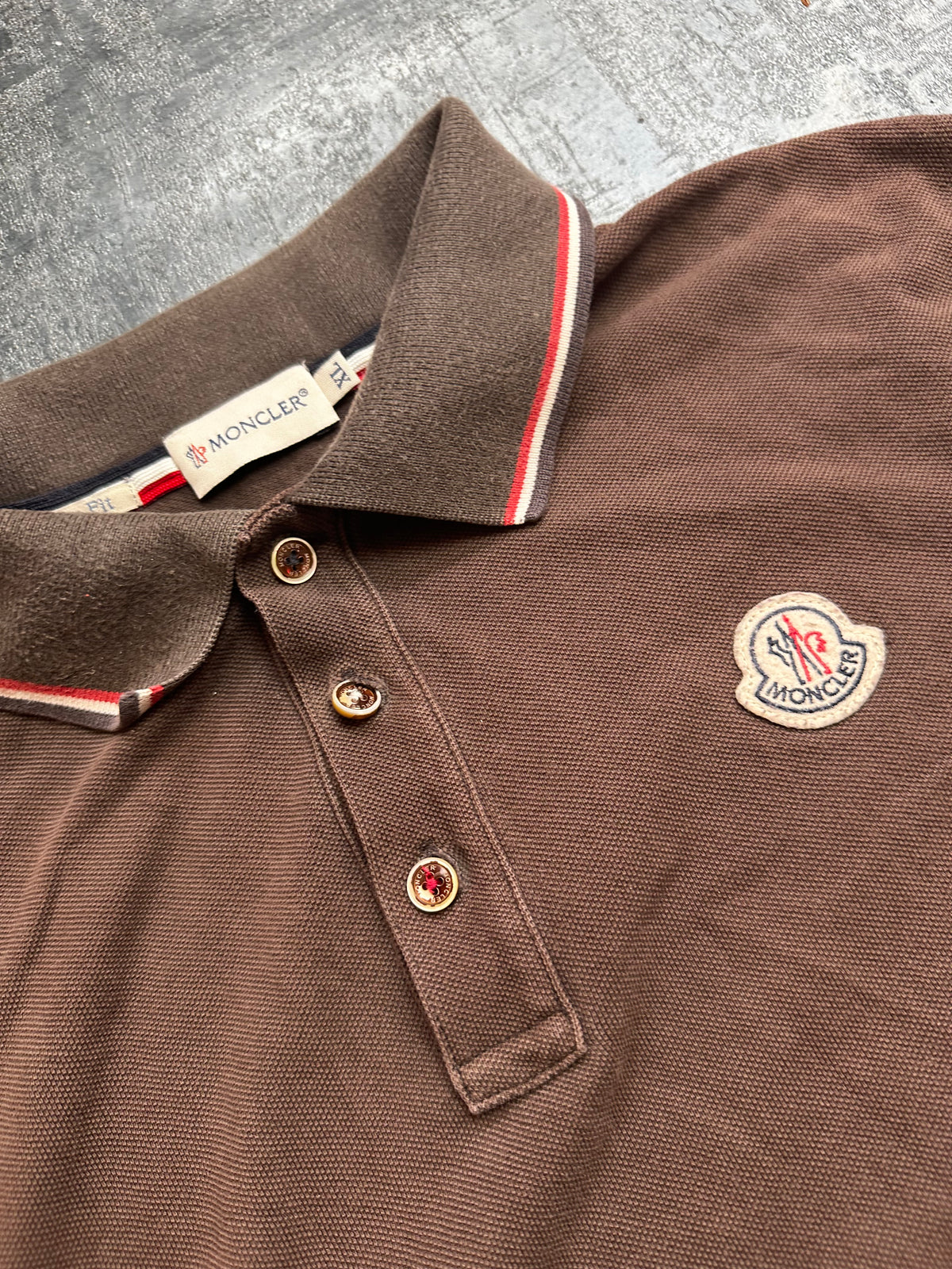 Moncler langarm Polo (XL MEN)