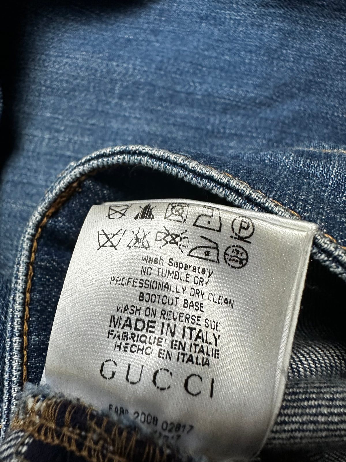 Gucci Baggy Bootcut Jeans (L WOMEN)