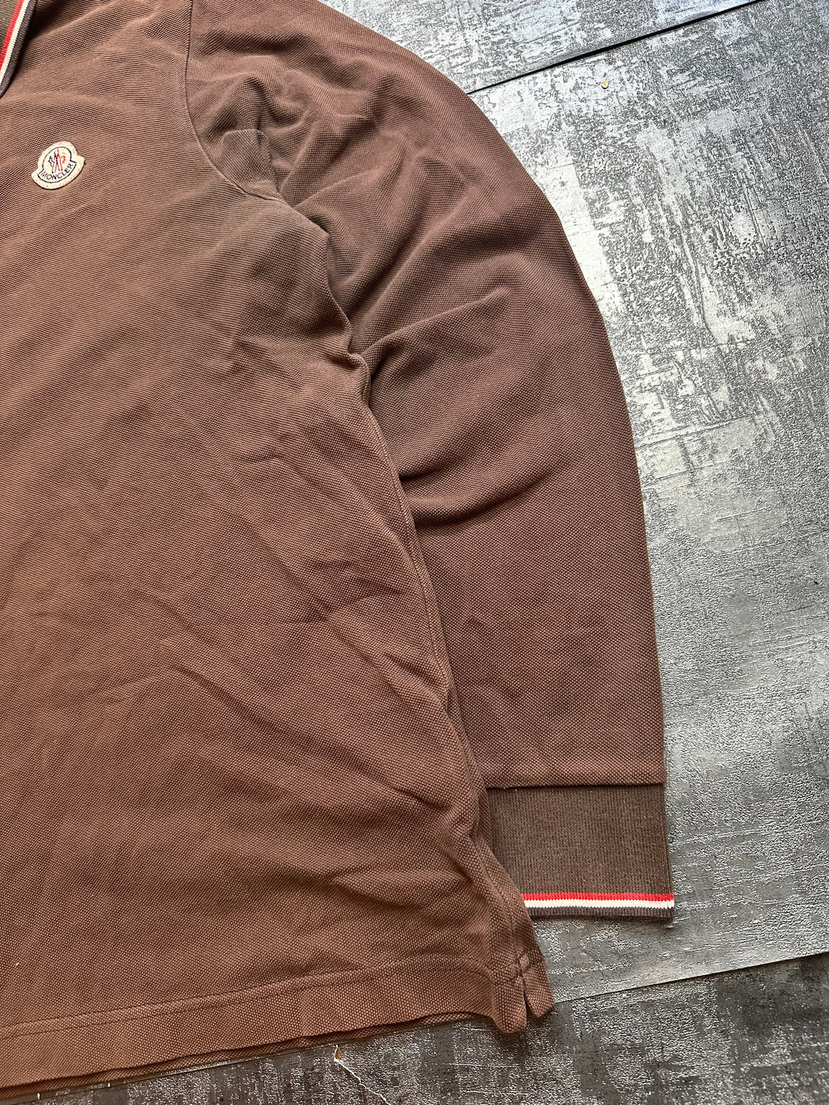 Moncler langarm Polo (XL MEN)
