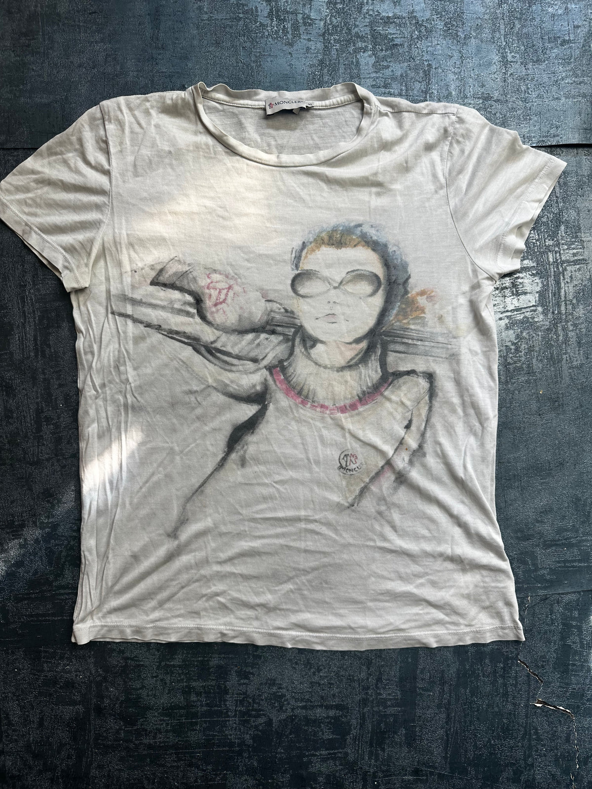 Moncler Printed T-Shirt (S WOMEN)