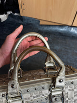 Versace Handtasche Silber Gold