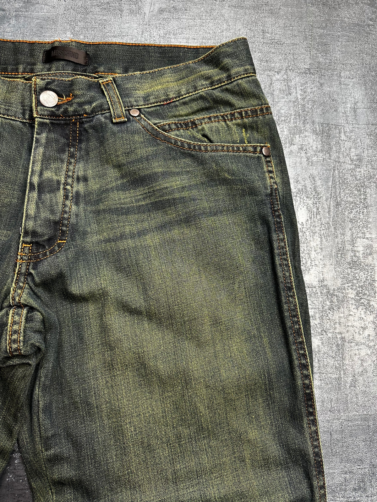 Moschino Mud Wash Jeans (L MEN)