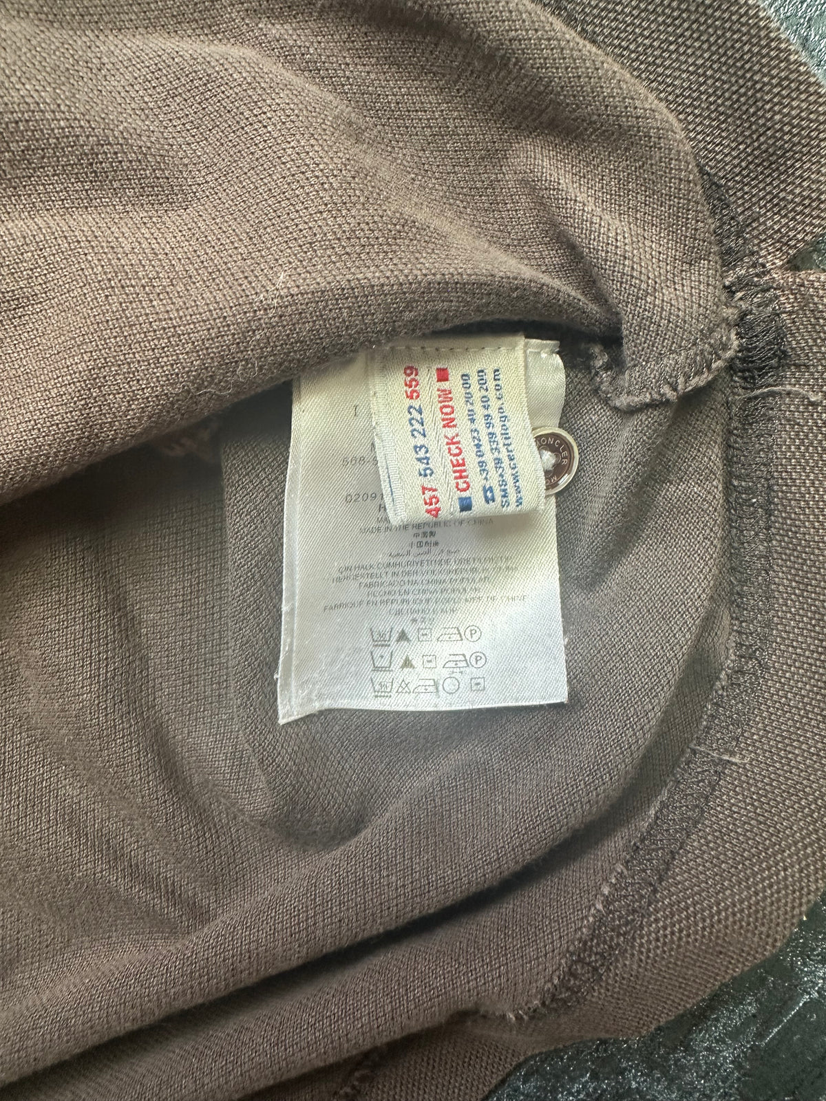Moncler langarm Polo (XL MEN)
