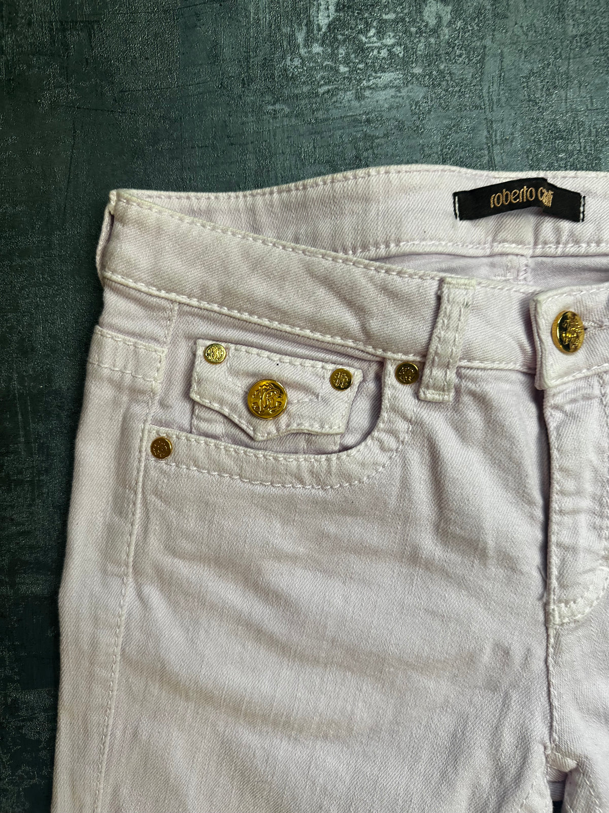 Roberto Cavalli Bootcut Jeans Pink (S WOMEN)