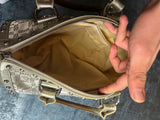 Versace Handtasche Silber Gold