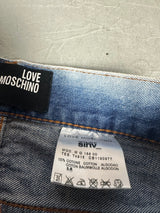 Moschino Straight Fit Jeans Size XS Herren
