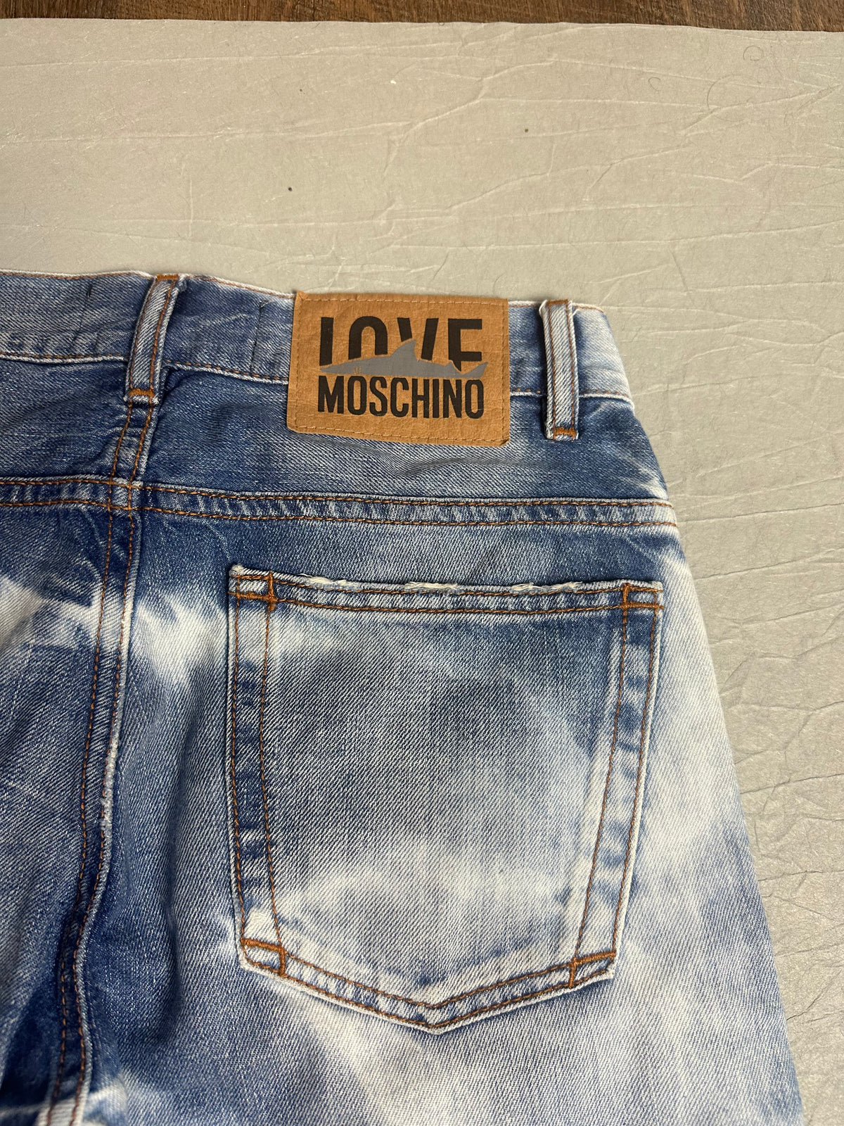 Moschino Straight Fit Jeans Size XS Herren