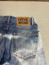 Moschino Straight Fit Jeans Size XS Herren