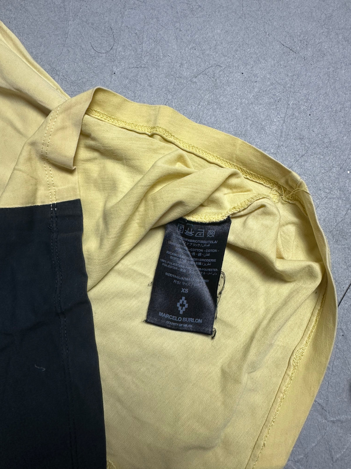 Marcelo Burlon T-Shirt Gelb (S MEN)