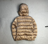 Prada Daunenjacke mit Echtfell-Kapuze Size M