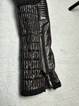 Prada Damen Lederjacke mit Fell (M WOMEN)